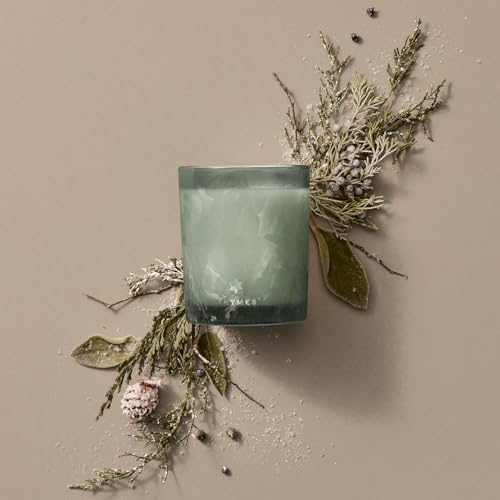 Thymes Scented Candles for Home Decor - Luxury Home Fragrance Gifts for Women & Men - Winter Candles with Crisp Notes of Sage, Eucalyptus, & Cypress Needles - Sage-Green (Highland Frost, 6.5 oz) - Image 5