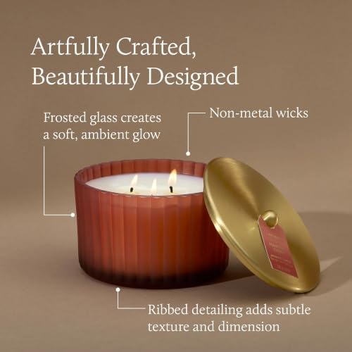 Thymes Pomander Clove Large 3 Wick Candle | 18 oz Scented Candles - Image 5
