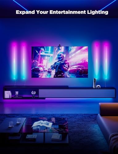 Govee Glide Wall Lights, Smart Gaming Light Bar, Works with SmartThings - Image 2