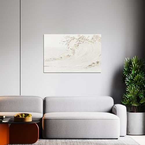 Canvas Wall Art Decor Large Wall Art for Living Room Large Artwork for Walls Black Abstract Wall Art Decor Canvas Art Wall Decor Modern Textured Wall Art Paintings 32" X 48" Bedroom Office Wall Decor - Image 5