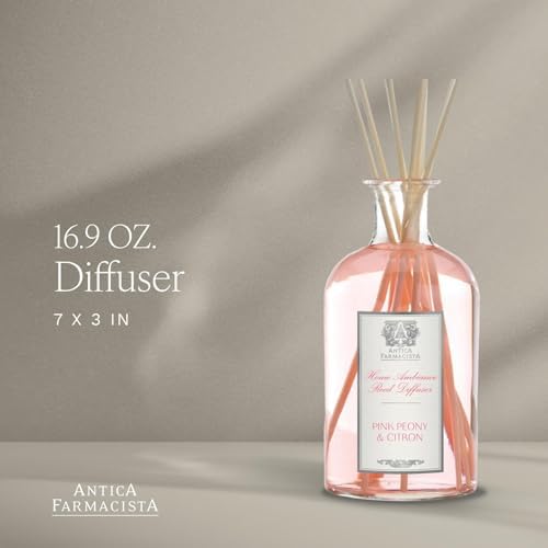 Antica Farmacista Reed Diffuser, Pink Peony & Citron, 16.9 fl oz - Image 2