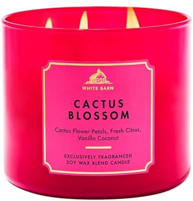 Bath & Body Works 3-Wick Candle, Cactus Blossom, Soy Wax Blend by BathBodyWorks