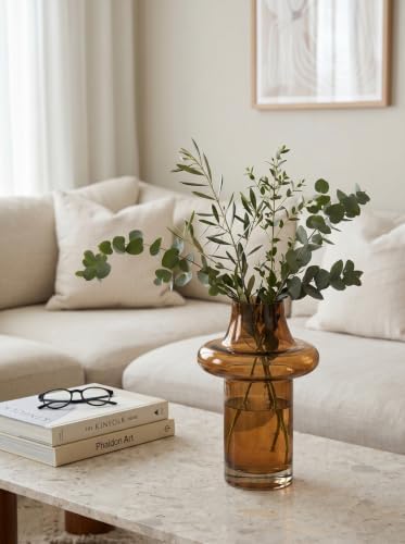Tall Tapered Glass Vases for Centerpieces, Flowers Vase Set Home Decor by Unknown