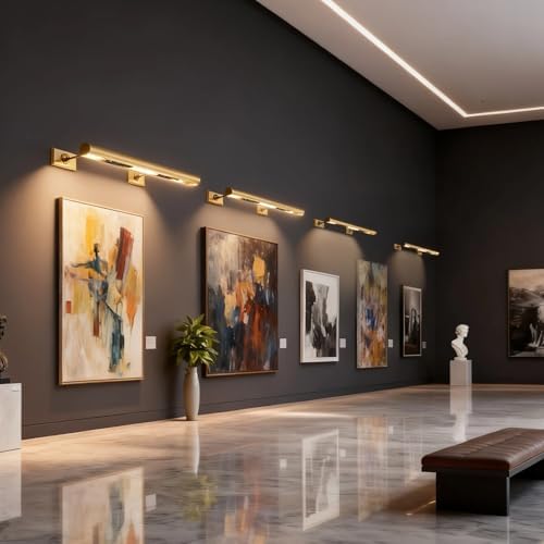 24 inch Brass Picture Light Hardwired Picture Light for Wall - Image 6
