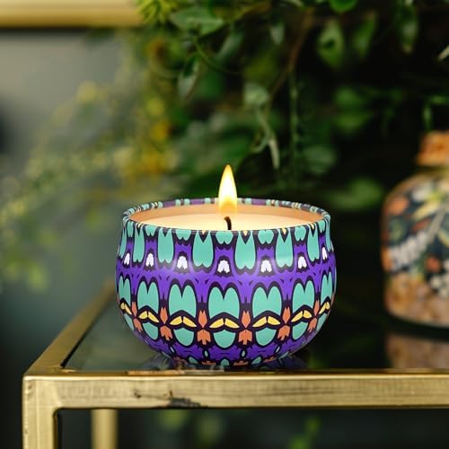 Scented Candles Gift Set, 12 Pack Candles for Home Scented, 300 Hour Long Lasting Soy Candle, Birthday Gifts for Women, Aromatherapy Candle for Stress Relief, Relaxation, Bath, Yoga - Image 2