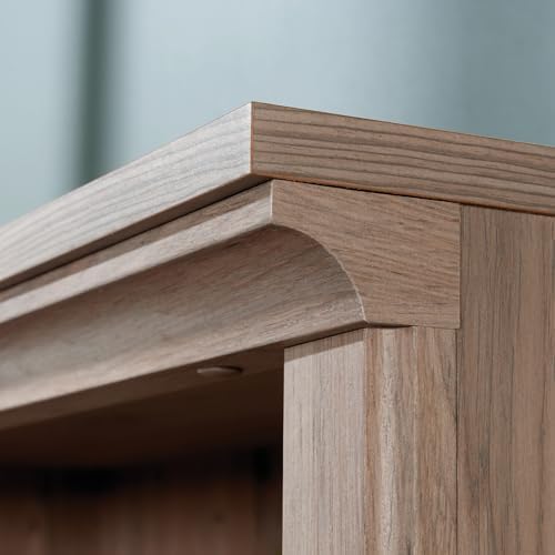 Sauder 5 Tier Book Shelf Wooden Bookcase Multipurpose Bookshelf for Home Office, Living Room, in Laurel Oak - Image 5