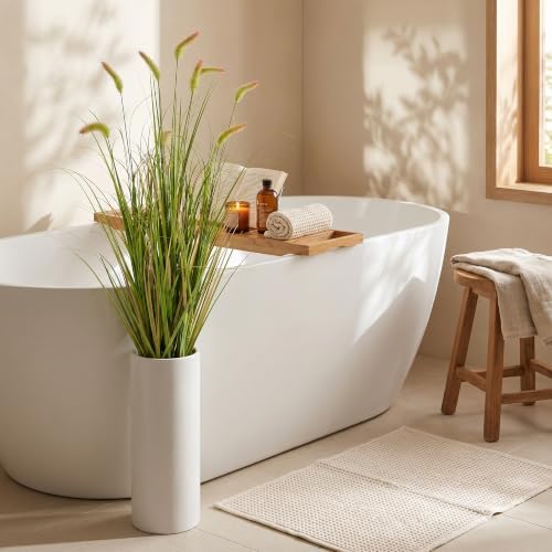 2 PCS 4FT Artificial Foxtail Grass Plants, Faux Tall Grass Indoor & Outdoor - Image 5