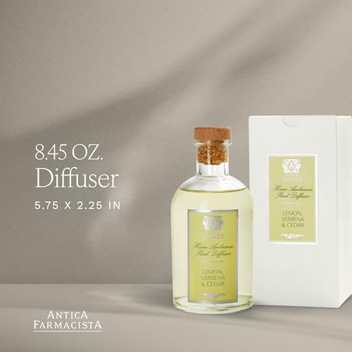 Antica Farmacista Reed Diffuser, Lemon, Verbena & Cedar,8.45 fl oz - Image 2