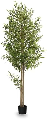Maia Shop - Artificial Olive Tree - 6ft Indoor Faux Plant by MaiaShop