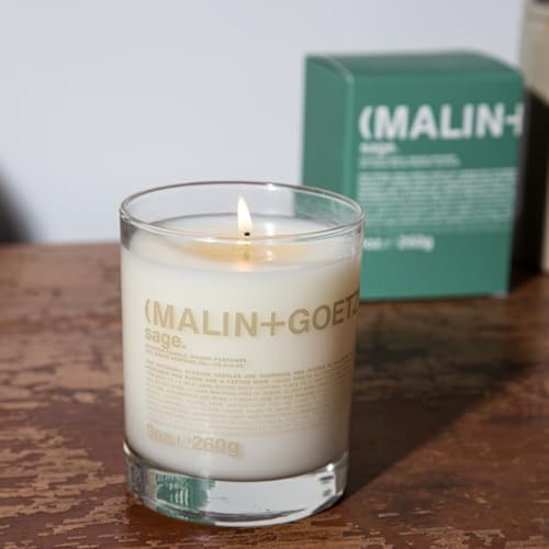 MALIN+GOETZ 9oz Scented Candle | Hand-Poured Soy Wax with Unique Fragrance Blends | Clean-Burning, Vegan & Cruelty-Free | Bergamot, Sage, Otto, Tomato, Strawberry, Cannabis, Dark Rum & Leather - Image 5