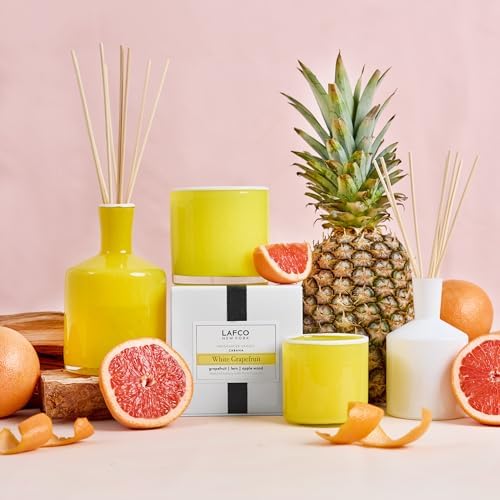 LAFCO New York Reed Diffuser Refill, White Grapefruit - 8.4 oz - Up to 4-Month Fragrance Life - Includes Natural Wood Reeds - Free of Dyes & Propellants - Made in the USA - Image 6