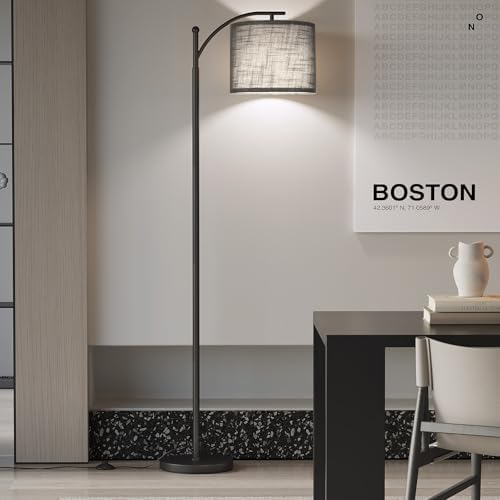SUNMORY Arc Floor Lamp, Modern Floor Lamp with 3 Color Temperatures Bulb - Image 6