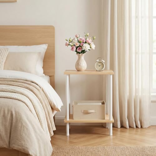 HOOBRO End Table, Small Side Table, Nightstand for Small Spaces - Image 4