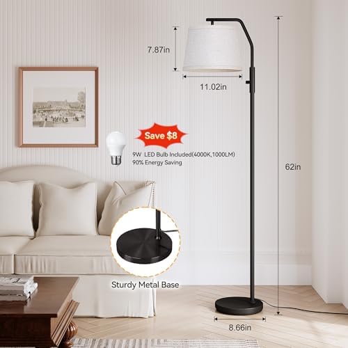 SUNMORY Floor Lamps for Living Room, 0-100% Dimmable Standing Lamp - Image 4