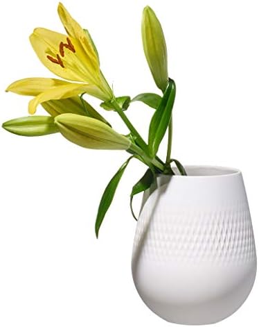 Villeroy & Boch Collier Blanc Small Vase : Carre, 5 in, Premium Porcelain, White - Image 5