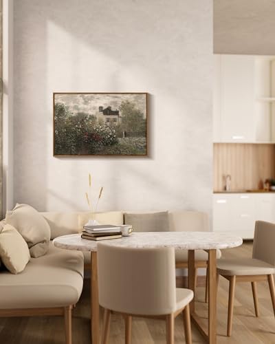 InSimSea Framed Canvas Wall Art, Vintage Decor for Home, Large Landscape Farmhouse Art, Cottagecore Bedroom Kitchen Bathroom Decor, 20"x30" - Image 3