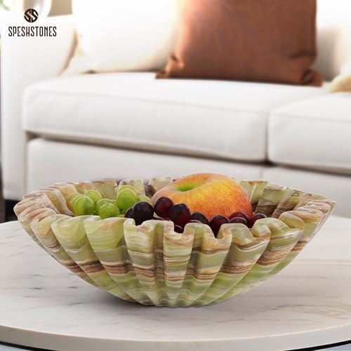 Large Decorative Bowl, 10'' Fruit Bowl for Kitchen Counter - Image 2