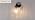 Shenmoyl Vintage Wall Sconce with Transparent Tulip Glass Lampshade 180 Degree Adjustable Black Sconce Hradwired Modern Wall Lighting Fixture with Switch for Bedside Bedroom Doorway - Image 7