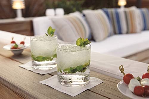 Linen Cocktail Napkin - 4.3 x 4.3 in - 50 units per roll - Intense Grey - Image 4