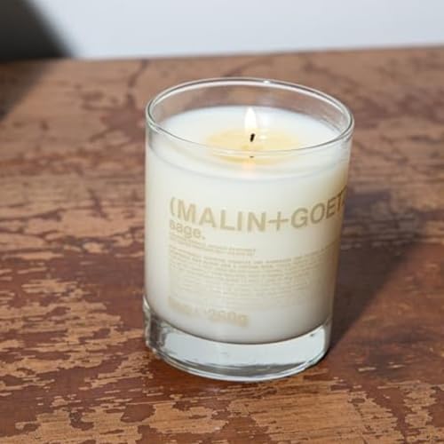 MALIN+GOETZ 9oz Scented Candle | Hand-Poured Soy Wax with Unique Fragrance Blends | Clean-Burning, Vegan & Cruelty-Free | Bergamot, Sage, Otto, Tomato, Strawberry, Cannabis, Dark Rum & Leather - Image 6