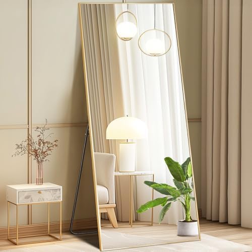 DUMOS 26"x68" Full Length Mirror with Stand, Full Body Floor Mirror by DumosLifestyle