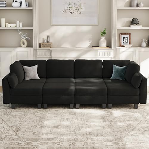 Sectional Sleeper Sofa 8 Seaters Modular Sleeper Sofa Couch - Image 2
