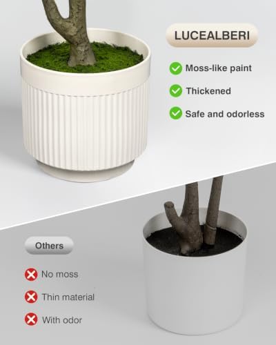 Artificial Olive Tree 6FT Faux Indoor with Planter&Cotton Basket - Image 5
