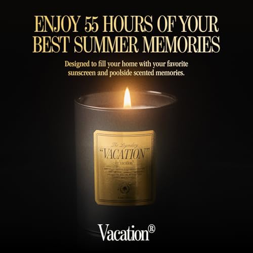 Vacation Coconut Vanilla Scented Soy Candle, 6 Ounces - Image 6