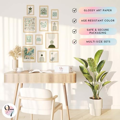 97 Decor Sage Green Wall Art, 12 Matisse Style Prints, Unframed - Image 5