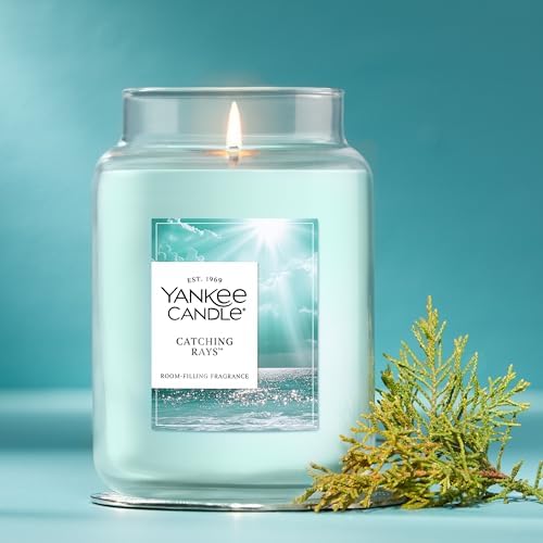 Yankee Candle Catching Rays Scented Candle, 22oz Large Jar - Image 4