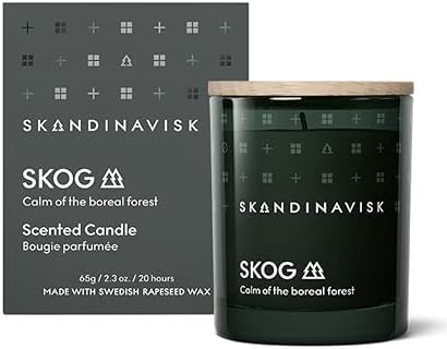 SKANDINAVISK Scented Candle, Skog(Forest), 2.3 Ounce by Skandinavisk