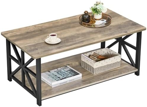 GreenForest Round Corners Coffee Table for Living Room by GreenForest