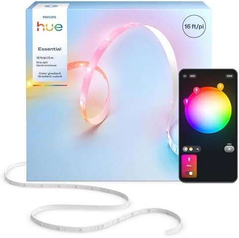 Philips Hue Essential LED Strip Light, 16ft by Unknown
