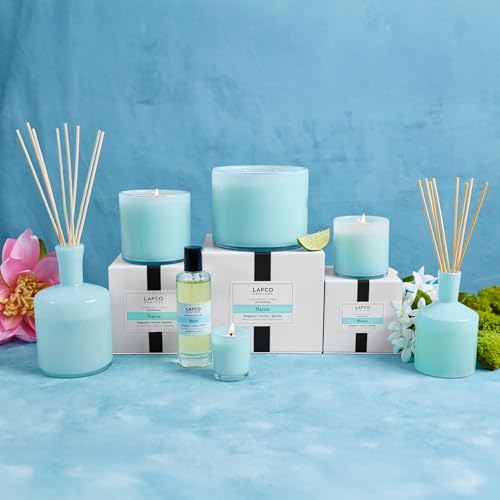 LAFCO New York Reed Diffuser Refill, Marine - 8.4 oz - Up to 4-Month Fragrance Life - Includes Natural Wood Reeds - Free of Dyes & Propellants - Made in the USA - Image 6