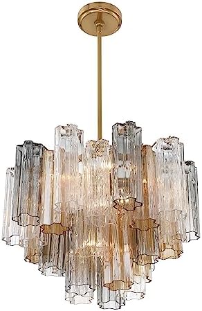 Crystorama Addis 6 Light Aged Brass Chandelier - Image 3