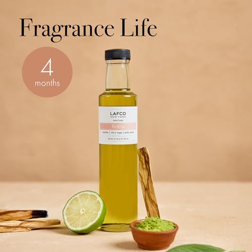 LAFCO New York Reed Diffuser Refill, Retreat - 8.4 oz - Up to 4-Month Fragrance Life - Includes Natural Wood Reeds - Free of Dyes & Propellants - Made in The USA - Image 4