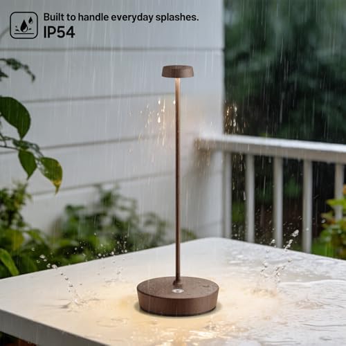 Rechargeable Cordless Table Lamp, 6000mAh Battery Table Light - Image 2