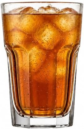 Highball Drinking Glasses Set of 24, 12.5 oz Glass Tumbler, Dishwasher Safe by YERSIZ