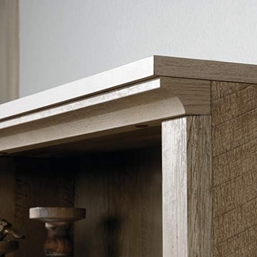 Sauder 5 Tier Book Shelf Wooden Bookcase Multipurpose Bookshelf for Home Office, Living Room, in Lintel Oak - Image 6
