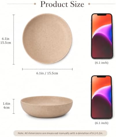 Faux Travertine Decorative Bowl, 6.1-Inch Key Bowl & Jewelry Dish - Image 3