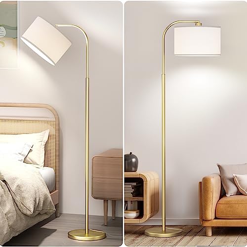 Gold Floor Lamp, Arc Floor Lamps for Living Room - Image 5