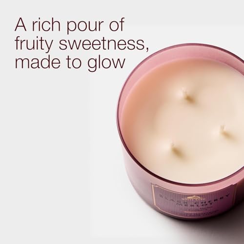 Bath & Body Works 3-Wick Candle, Black Cherry Merlot, Soy Wax Blend, 2 Pack - Image 2