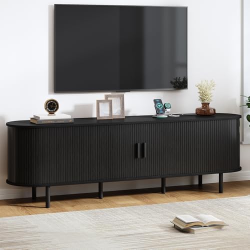 ComfyCorner 70.8" Mid Century Modern TV Stand with Sliding Doors for 65" TV by ComfyCorner