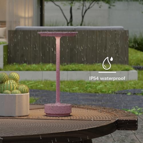 Cordless Table Lamp Set of 2,Rechargeable Battery Powered LED Table Light - Image 5