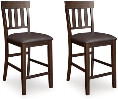 Signature Design by Ashley Haddigan Counter Height Bar Stool, Set of 2 by Unknown