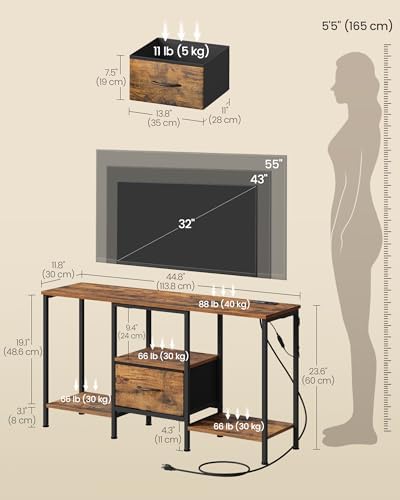 SONGMICS TV Stand for TVs Up to 55 Inches - Image 6