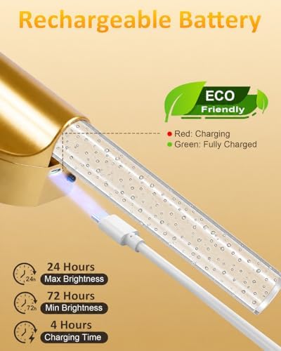 Peel and Stick on Wall Sconce set of 2 Wireless Battery Operated Wall Light - Image 3