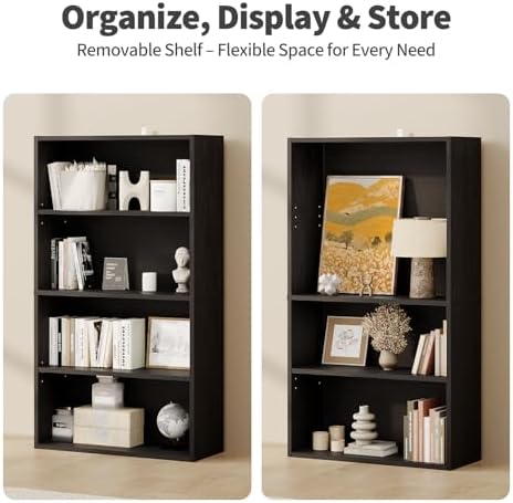 Sweetcrispy Tall Bookshelf, Book Shelf, Storage Organizer - Image 5