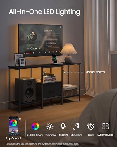 SONGMICS TV Stand for TVs Up to 55 Inches - Image 3