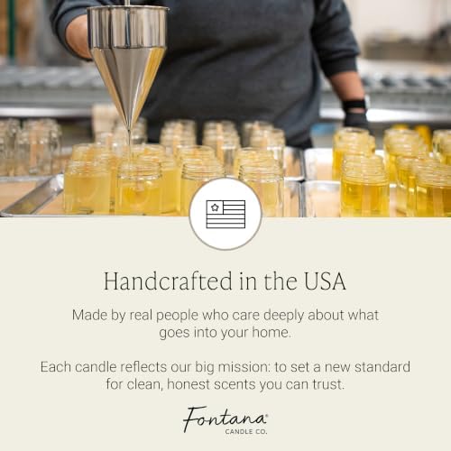 Fontana Candle Co Wood Wick Beeswax Candle, Vanilla - Image 7